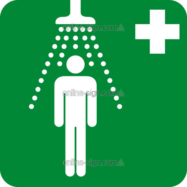 Emergency medical shower